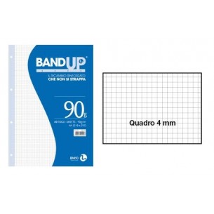 Ricambi Maxi Band-Up Rinforzati 40 Fogli Rig 4m "Quadretti 4mm" di Bm