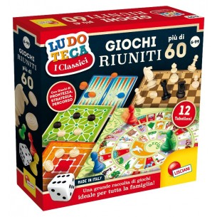 Ludoteca Giochi Riuniti Piu' di 60 di Lisciani