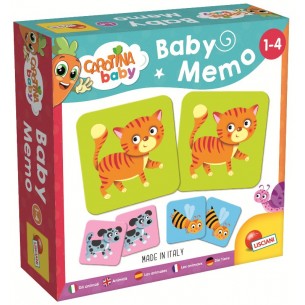 Carotina Baby Memo Animali di Lisciani