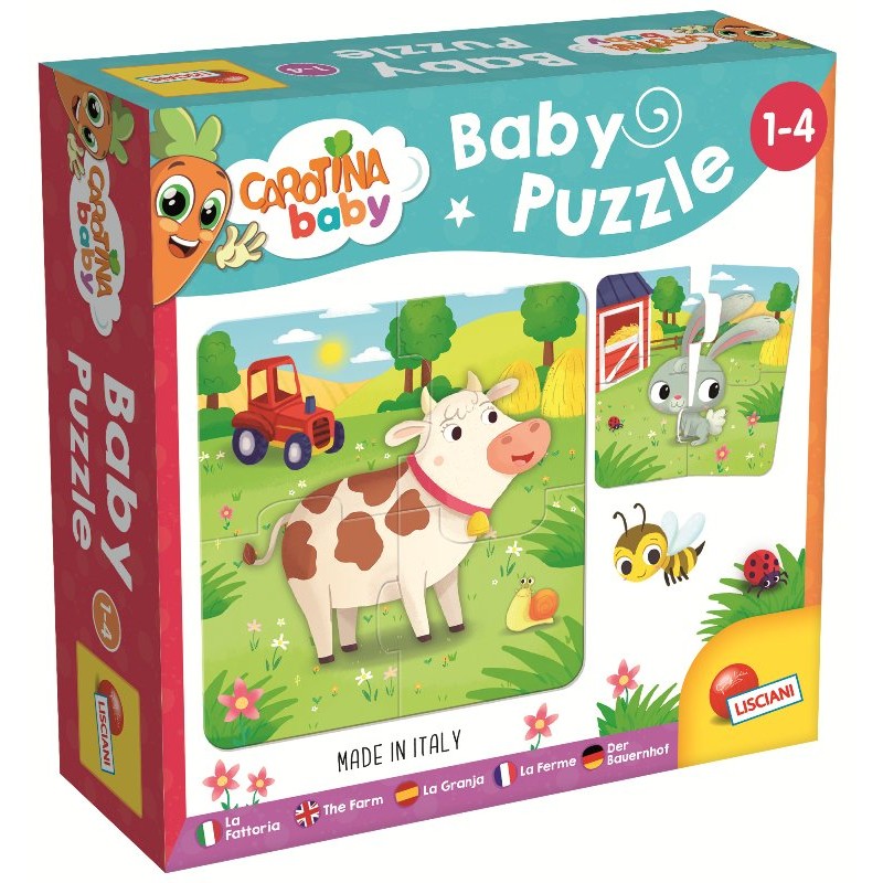 Carotina Baby Puzzle la Fattoria di Lisciani