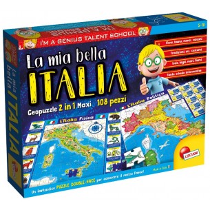 Geopuzzle la Mia Bella Italia di Lisciani