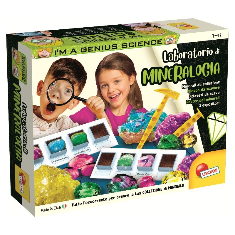 Laboratorio di Mineralogia di Lisciani