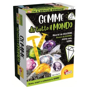 I'M a Genius Scienza Pocket Gemme da Tutto il Mo di Lisciani