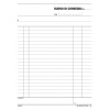 Buoni di Consegna, Blocco di 33/33/33 Copie Autoricalcanti (Misura 21,5x14,8 Cm) di Data Ufficio