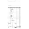 Conti Ristoranti-Pizzerie-Trattorie, Blocco di 50/50 Copie Autoricalcanti (Misura 21,5x10 Cm) di Data Ufficio