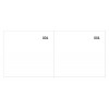 Scontrino a 2 Sezioni Bianco, Blocco di 100 Copie Numerate (Misura 5,8x13 Cm) di Data Ufficio