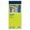 Scontrino a 2 Sezioni Bianco, Blocco di 100 Copie Numerate (Misura 5,8x13 Cm) di Data Ufficio
