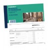 Ricevute di Condominio, Blocco di 50/50 Copie Autoricalcanti (Misura 10x16,8 Cm) di Data Ufficio