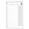 Comande a Righe, Blocco di 25/25/25 Copie Autoricalcanti (Misura 16,8x10 Cm) di Data Ufficio