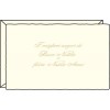 Biglietti Natale 9x14 Avorio Semplici in Scatola da 100 di Toscana Carte Pregiate Srl