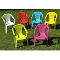 Sedia Baby Altea Gialla 38 X 38 X 52 Cm di Ipae-Progarden Spa