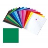Coprimaxi in Pvc Coprente Laccato Lucido Verde 250 My, Formato 21x30 Cm, con Alette e Tasca Portanome di Balmar2000