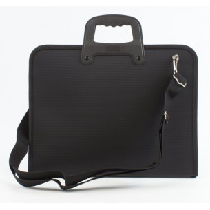Valigetta B-Office con Zip 35x27x3 Nero di Balmar2000