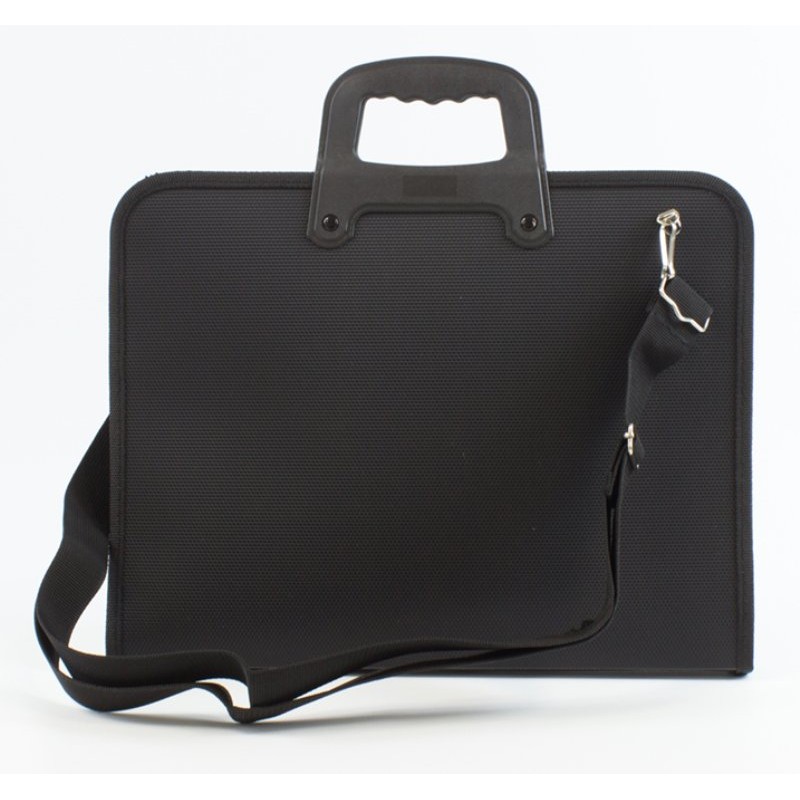 Valigetta B-Office con Zip 35x27x3 Nero di Balmar2000