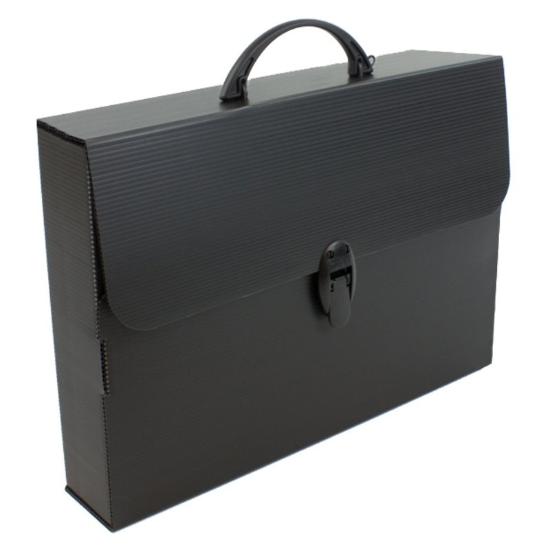 Valigetta Every Line Total Black 254/P 27x37,5x8 di Balmar2000