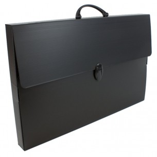 Valigetta Every Line Total Black 235/E 36,5x56,5x5,5 di Balmar2000