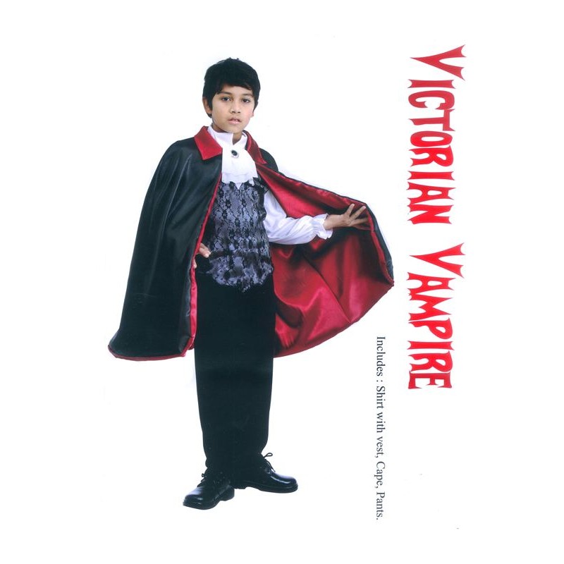 Costume Vampiro Tg.S 26839-S 3-4 Anni / 98-104cm di Distributori Giocattoli