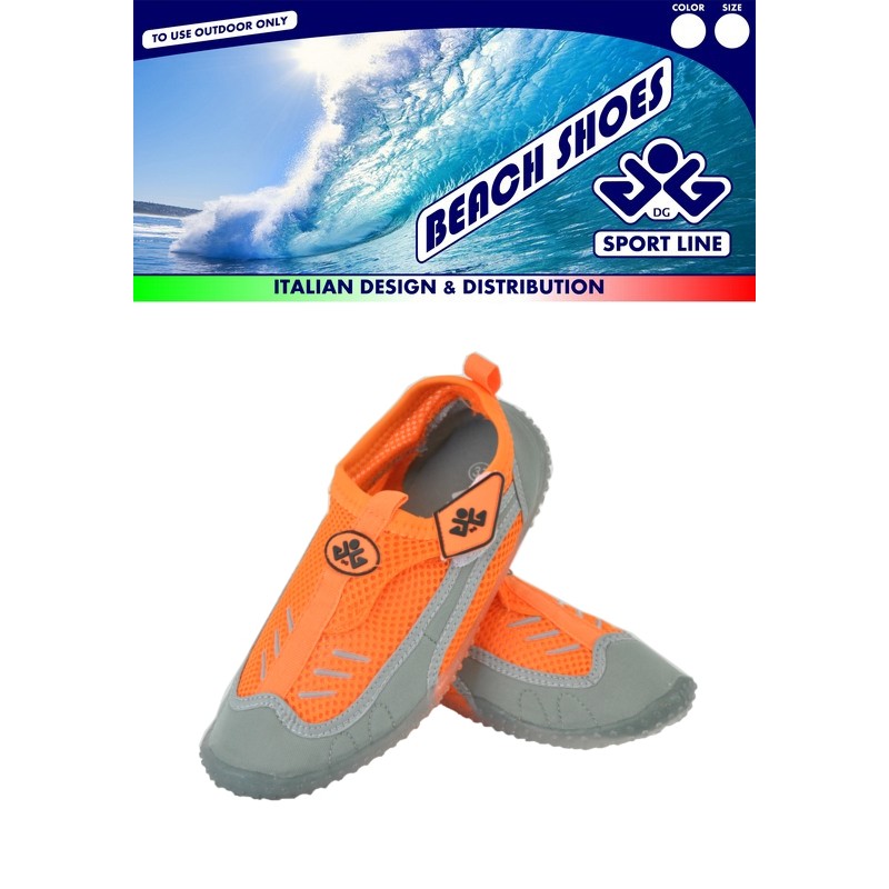 Scarpette Comfort da Mare e Scoglio Tg.35 Arancio di Distributori Giocattoli