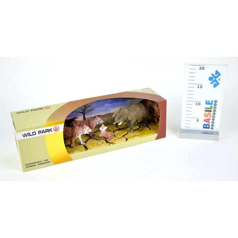 Set Elefan.Tigre S329-Pa127 di Distributori Giocattoli