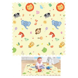 Mattonelle Puzzle Animali in Festa 4 Pz da Cm 60x60 di Distributori Giocattoli
