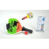 Set 2 Racchettoni Legno Fluo 38x23,5x0,8 Cm di Distributori Giocattoli