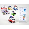 Display 12 Camioncini Frizione B.O. di Distributori Giocattoli
