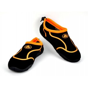 Scarpette Comfort da Mare/Scoglio Col. Nero-Arancione Tg.21 di Distributori Giocattoli