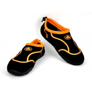 Scarpette Comfort da Mare/Scoglio Col. Nero-Arancione Tg.24 di Distributori Giocattoli