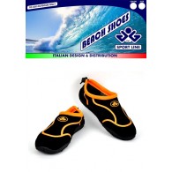Scarpette Comfort da Mare/Scoglio Col. Nero-Arancione Tg.25 di Distributori Giocattoli