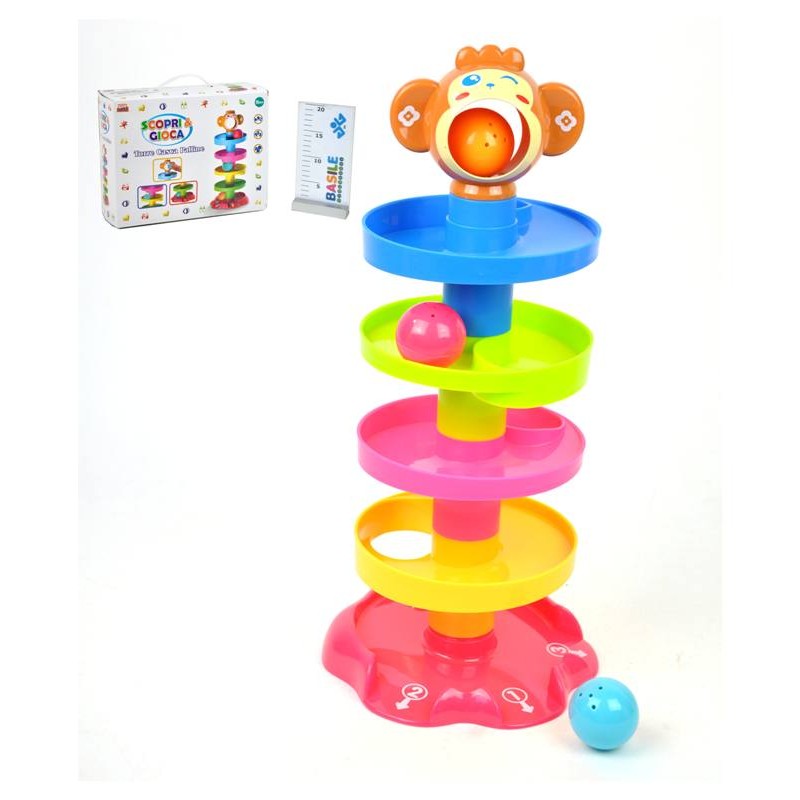 Torre con Palle di Distributori Giocattoli
