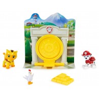 Paw Patrol Cuccioli con Mini Playset Catpack Ass.To di Spin-Master