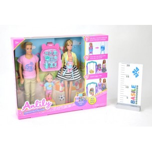 Set Famiglia con Parco Giochi di Distributori Giocattoli