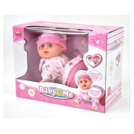 Bebe' Gattonante B/O 33cm Piange Rotola Papa Mama Scuote la Testa di Distributori Giocattoli