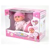 Bebe' Gattonante B/O 33cm Piange Rotola Papa Mama Scuote la Testa di Distributori Giocattoli