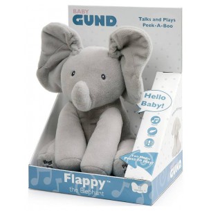 Gund Flappy Elefantino Interattivo Parlante di Spinmaster Gund