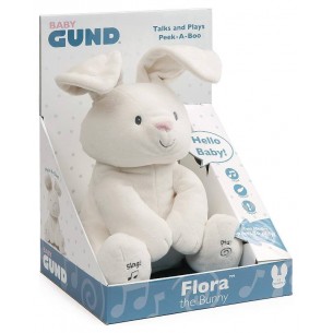 Gund Flora Coniglietto Interattivo Parlante di Spinmaster Gund