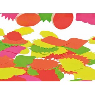 Segnaprezzi Fluorescenti Piccoli F.50 di Picarta Fabrianese Srl