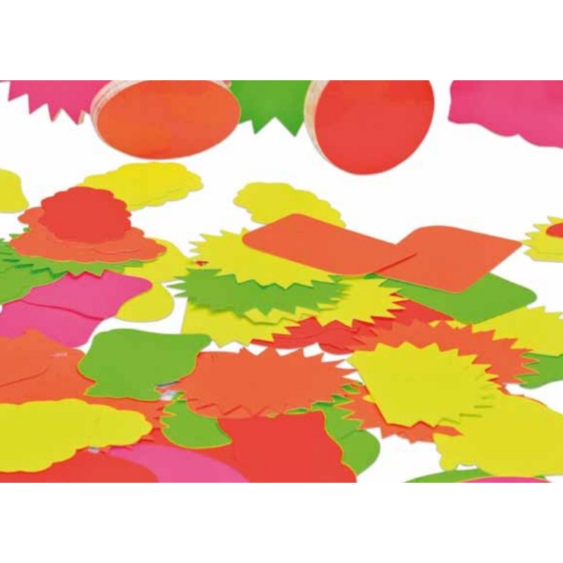 Segnaprezzi Fluorescenti Piccoli F.50 di Picarta Fabrianese Srl