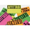 Cartelli Fluorescenti 23x33 Conf. 10 Pezzi Affittasi di Picarta Fabrianese Srl