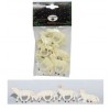 Pecore Cm. 6x5 Adatte Cm 10 Set 12 Pezzi di Euromarchi