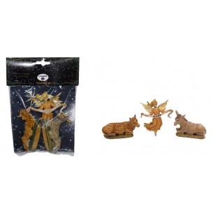 Bue Asino Angelo Cm 10 Tetl Set 3 Pezzi di Euromarchi