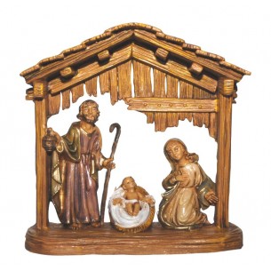 Figura Cm 11 Capanna con Nativita' di Euromarchi