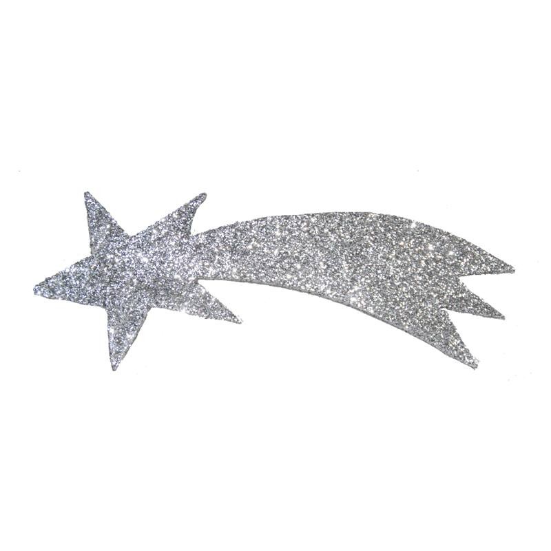 Stella Cometa Argento Cm 22x8 di Euromarchi