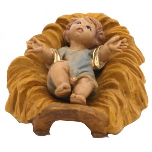 Gesu' Bambino in Culla Cm 12 Tetl in Busta e Cast. di Euromarchi