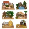 Accessorio con Animali Cm 19x15 in Display(6 Sogg) di Euromarchi