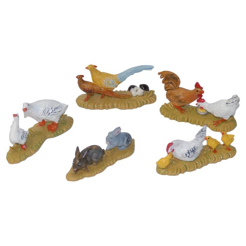 Animali Gruppi Set 5 Pezzi di Euromarchi