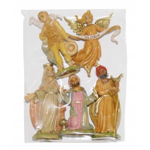 Nativita' Cm 09 Tetl Set 5 Pezzi+Castellotto di Euromarchi