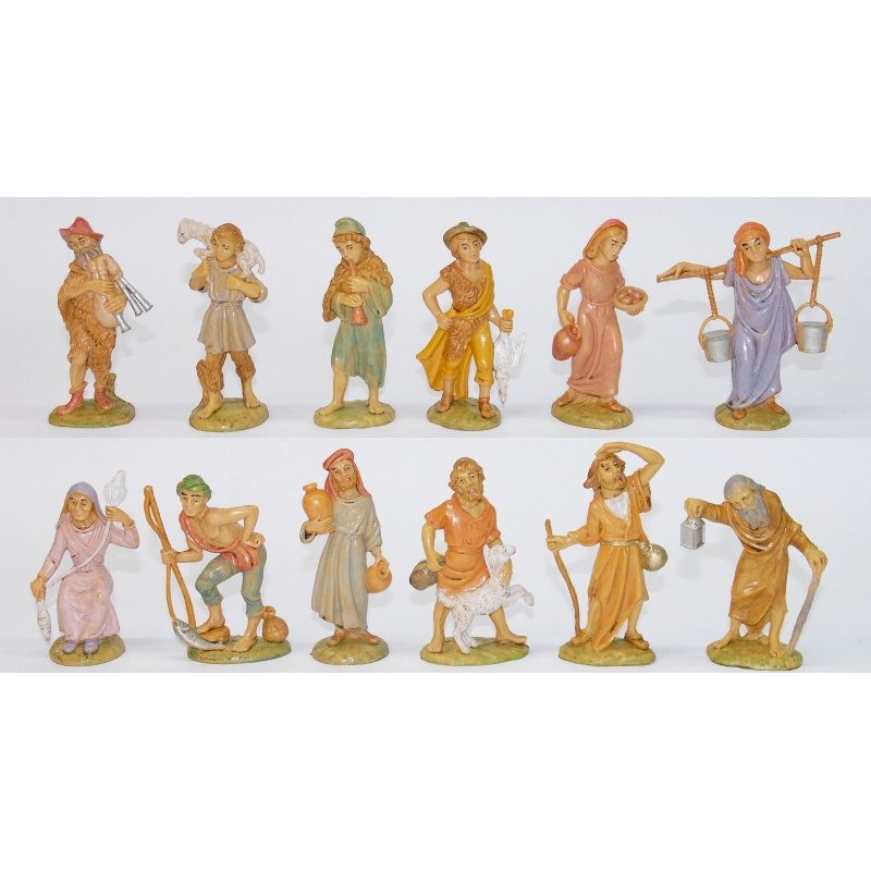 Pastori Cm 09 Tetl Set 5 Pezzi a B C D di Euromarchi