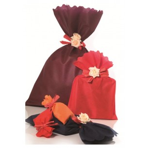 Cf.25 Buste 20x35 Smerlate Tnt F/Pieno 20x35 Etoffe Rosso - 12 di Pnp