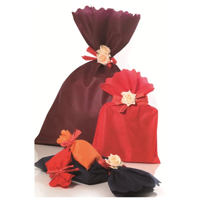 Cf.25 Buste 20x35 Smerlate Tnt F/Pieno 20x35 Etoffe Rosso - 12 di Pnp